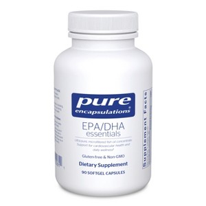 Pure Encapsulations EPA/DHA Essentials - Fish Oil Concentrate Supplement to Support Cardiovascular Health and Daily Wellness - 1 of 4