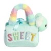 Aurora Small Rainbow Sweet Fancy Pals Fashionable Stuffed Animal Green 6.5" - 2 of 4