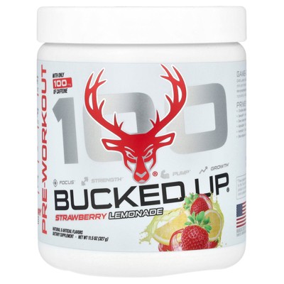 Bucked Up 100, Pre-Workout, Strawberry Lemonade , 11.5 oz (327 g)