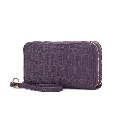 MKF Collection Lisbette Embossed M Signature Wallet Bag by Mia K