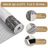 Acekool 4x6 Machine Washable Area Rug, Modern Geometric, Non-Slip, Low Pile, Stain-Resistant Accent Carpet for Living Room, Bedroom, Grey Green - 3 of 4