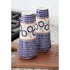 Blue Rose Polish Pottery Manufaktura Salt & Pepper Shakers - 2 of 2