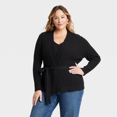 Women's Belted Cardigan - Ava & Viv™