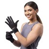 Copper Joe Full Finger Arthritis Gloves Adjustable Strap Copper Infused Arthritis Hand Compression Gloves Typing Carpal Tunnel Rheumatoid Tendonitis - image 3 of 4