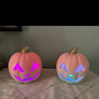 PINK deals light up pumpkin