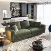 82.7'' Plush Corduroy U-Shaped Sectional Sofas with 2 Movable Ottomans, Deep Seat and Convertible Lounge Chair - 4 of 4