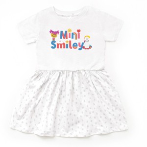 The Juniper Shop Mini Smiley Icons Unicorn Toddler Dress - 1 of 4