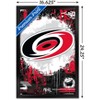 Trends International NHL Carolina Hurricanes - Maximalist Logo 23 Framed Wall Poster Prints - 3 of 4