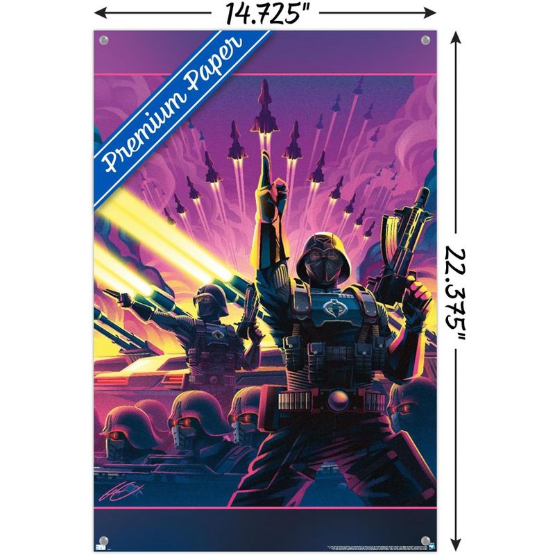 Trends International G.I. Joe - Cobra Officer Unframed Wall Poster Prints, 3 of 7