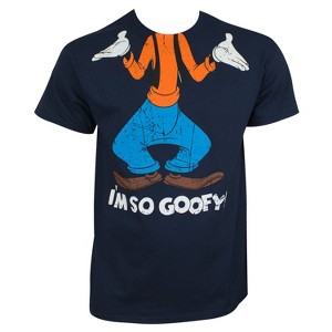 Adult Goofy Costume Tee Shirt - 1 of 2