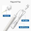 8FT LED Shop Lights for Workshop, 72W 9000LM 5000K Daylight, Linkable T8 Tube Lights for Garage, Basement, Plug and Play,12 Pack, SHINESTAR - 3 of 4