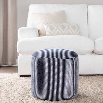 Round Pouf Knitted - LumiSource