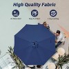 Gulches Dark Blue 120-Inch Patio Umbrella with Crank and Tilt for Versatile Outdoor Use - 4 of 4