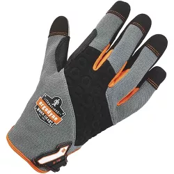 Ergodyne 710 Utility Gloves Small 2/PR Gray 17042