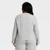 Women's Quilted Lounge Sweatshirt - Auden™ - 2 of 3