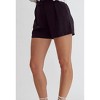 Women's High Waisted Shorts - entro - image 3 of 4