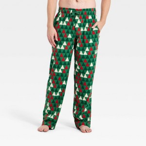 Men's Microfleece Pajama Pants - Goodfellow & Co™ - 1 of 3
