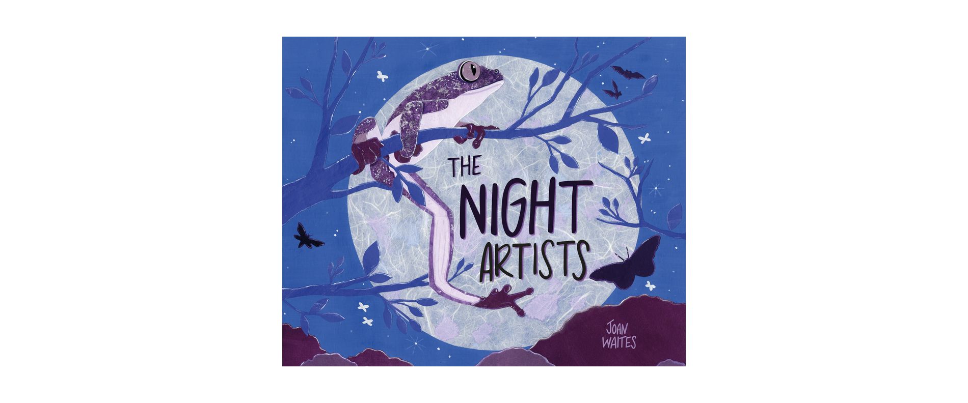 The Night Artists - by  Joan Waites (Hardcover)