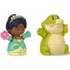 Fisher-Price Little People Disney Princess Tiana & Louis Figure Set - 2 of 3