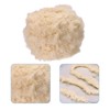 Unique Bargains Polyester Faux Fur Yarn Soft Chunky Crocheting Yarn Light Brown 4 Skeins 35yds - 3 of 4