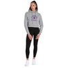Northwestern University Mascot Cropped Hoodie Pullover Sweatshirt - 4 of 4