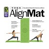 GoFit® AlignMat™ Body-Alignment Yoga Mat - 3 of 4