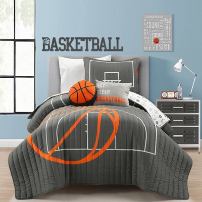 Basketball Dunk Microfiber Duvet shops Cover