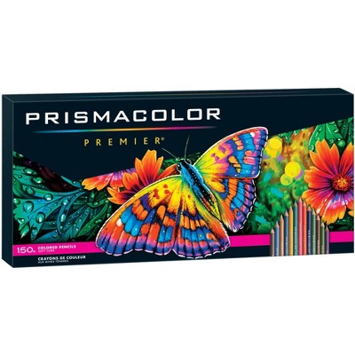 Prismacolor Premier Soft Core Colored Pencils, Assorted Colors, set of 150