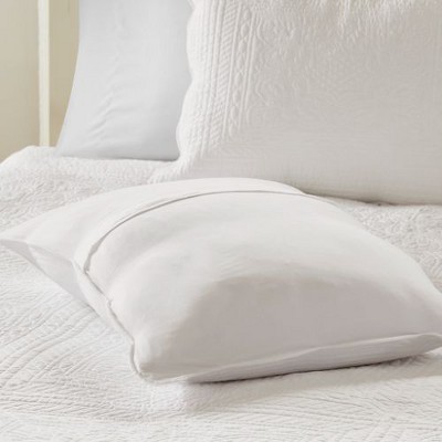 Sapphtopaz 3-Piece Reversible Scalloped Edge Quilt Set & Shams, Cottage/Country Style Queen Sheet Set (1 Quilt, 2 Pillow Shams)