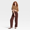 Women's Long Sleeve Cabled Tunic Sweater - A New Day™ - 3 of 3