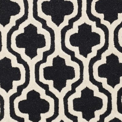 black/ivory