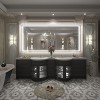 Apmir Super Bright 192 LEDs/m Front LED Lighted Anti-Fog Tempered Glass Bathroom/Vanity Mirror with ETL & 3-Year Warranty - 2 of 4