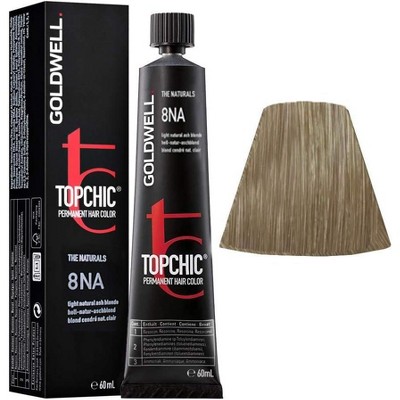 Goldwell Topchic Professional Hair Color Dye - 8na Light Natural Ash 