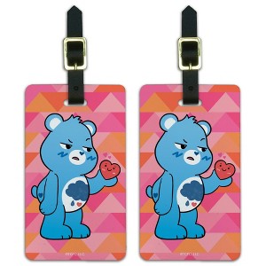 Care Bears Unlock The Magic Grumpy Bear Luggage ID Tags Set of 2 - 1 of 4