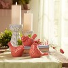 Ceramic Floral Bird Figurine (Set of 6) - 2 of 4
