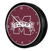 College Team Retro Lighted Wall Clock - 2 of 4
