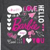 Boys' - Barbie - Barbie Valentine's Collage Short Sleeve Graphic T-Shirt - 2 of 4