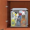 Sorbus Metal Mesh Cabinet Organizer with Pull-Out Drawers—Ideal for Countertop, Cabinet, Pantry, Under the Sink, Desktop and More (Silver 1 Drawer) - 2 of 4