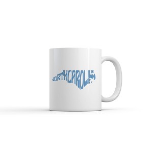Crazy Dog North Carolina Typography Mug Funny Sarcastic Graphic Coffee Cup-11oz - 1 of 4