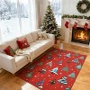 Christmas Tree Area Rug, Non-Slip Washable Low Pile Carpet for Living Room, Dining Room and Bedroom Holiday Decor - 3 of 4