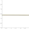 Black Bow Jewelry 1.2mm 10k Yellow Gold Parisian Wheat Chain Anklet, 10 Inch - 4 of 4