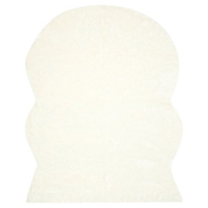 Faux Sheep Skin Rug - Ivory - (8