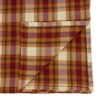 Saro Lifestyle Plaid Tablecloth, Rust, 70" x 70" - 4 of 4