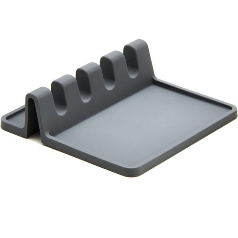 Tovolo Double Spoon Rest - Gray