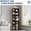 7-Tier Rotating Shoe Rack, 360° Spinning Organizer Tower, Free-Standing Shoe Storage for Closet, Entryway - 3 of 4