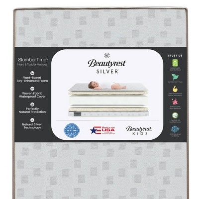 Beautyrest Silver Slumbertime Crib and Toddler Mattress