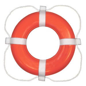 Taylor Made Foam Ring Buoy 30" Orange - Boat Equipment Parts Model 18528178 - 1 of 1