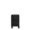 New Classic Furniture,Valentine Solid Wood 3-Drawer Nightstand in Black - 4 of 4