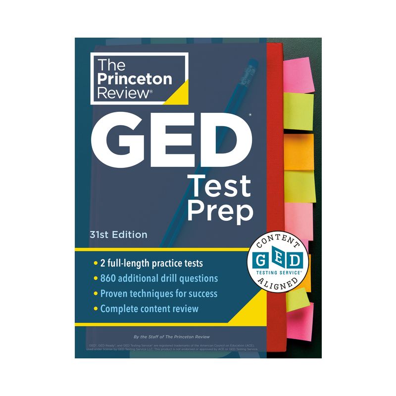 Princeton Review GED Test Prep, 31st Edition - (College Test Preparation) by  The Princeton Review (Paperback), 1 of 2