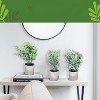 flybold Eucalyptus and Rosemary Greenery Mini Fake Plants - Set of 3, Gray - 3 of 4